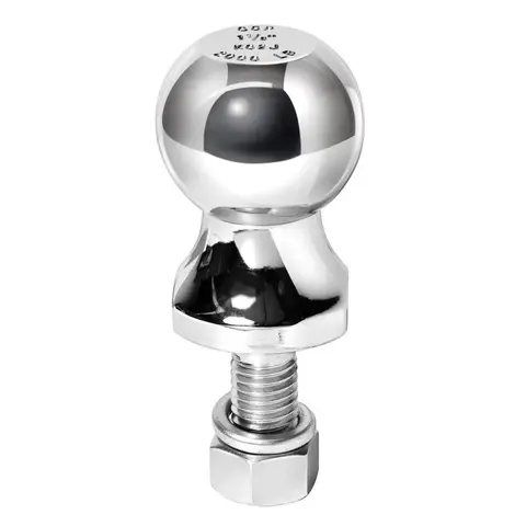 ATV Tilhengerkule Chrome 1 7/8" 47.6mm, Ø19, 44mm lang bolt