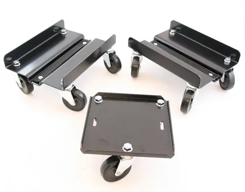 Hjulsett Sn&#248;scooter - 4 Hjul Kraftig st&#229;lkonstruksjon