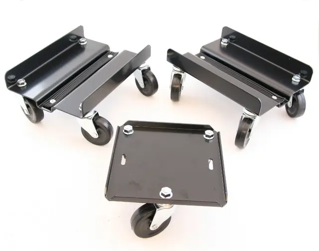 Hjulsett Snøscooter - 4 Hjul Kraftig stålkonstruksjon 