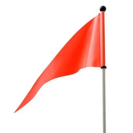 Safety Flag Safety flag med glassfiberstang. 