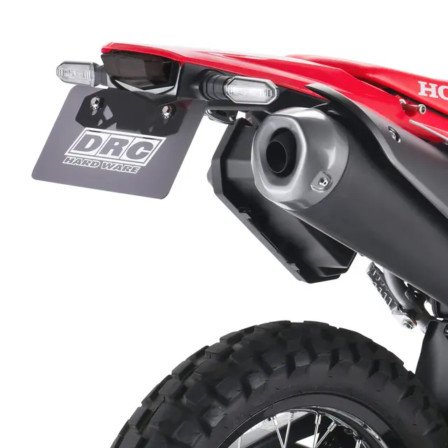 DRC Baklykt m/skiltholder, Smoke - CRF L CRF250/300L, Rally 