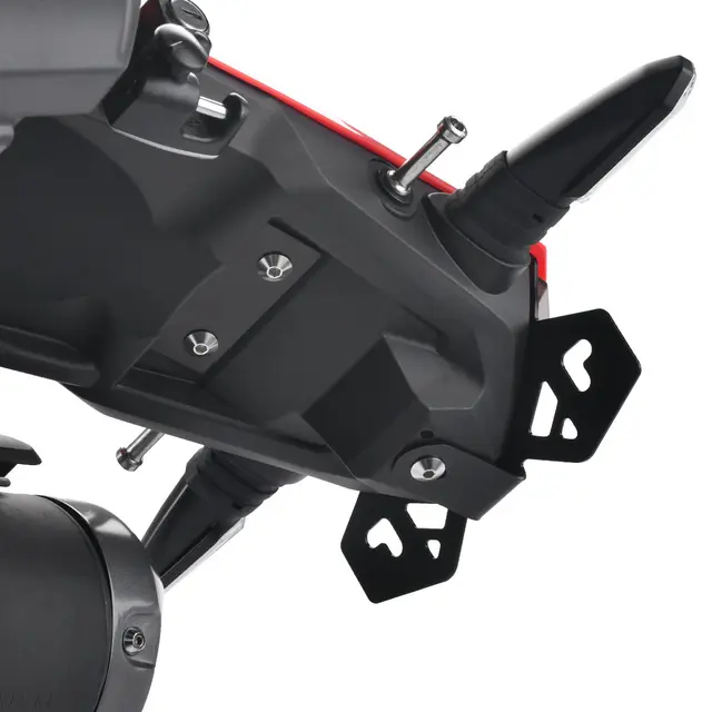 DRC Baklykt m/skiltholder, Rød - CRF L CRF250/300L, Rally 