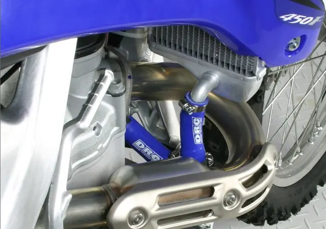 DRC Radiator Slangesett KXF450 '06-08 Silikon Slangesett For Kjølesystem Blå 