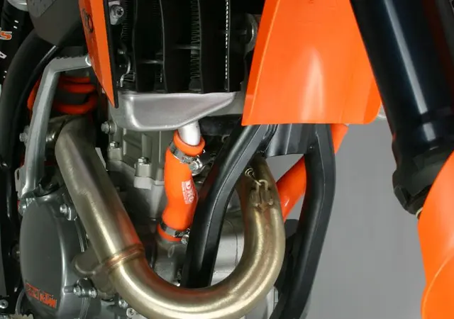 DRC Radiator Slangesett Silikon -Oransje KTM250EXCF '08 