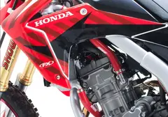 DRC Radiator Slangesett CRF150 &#39;07- R&#248;d Silikon Slangesett For Kj&#248;lesystem