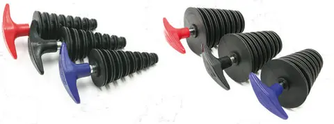 DRC Eksosplugg Liten, Svart &#248;15-30mm For eksos&#229;pning &#248;15-30mm