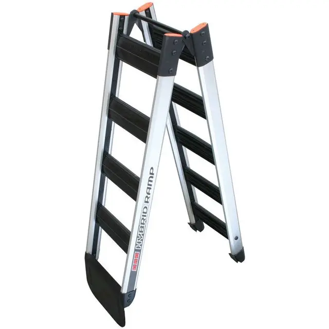 DRC Hybrid Ramp Foldbar kjørerampe 210 20x210cm, Maks vekt pr. rampe 175kg 