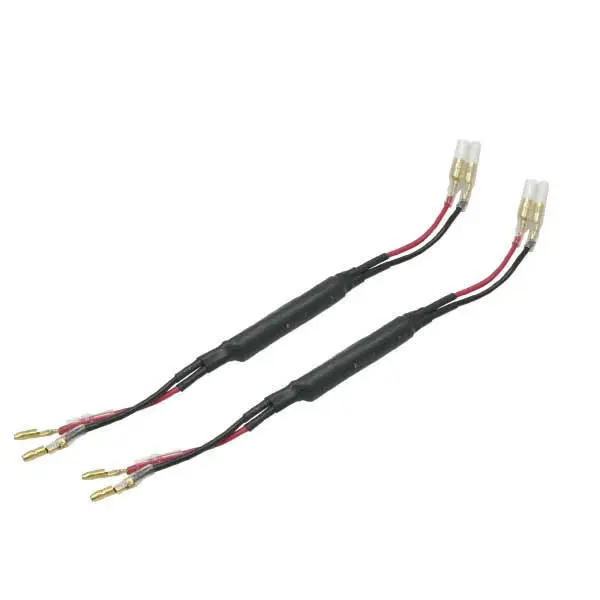 DRC Ledningssett LED 8/10w - 2 stk Ledning med motstand for LED blinklys 