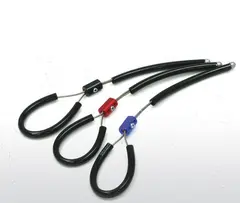 DRC Bremsebeskytter - Sort Wirefeste som hindrer hekting av pedal.