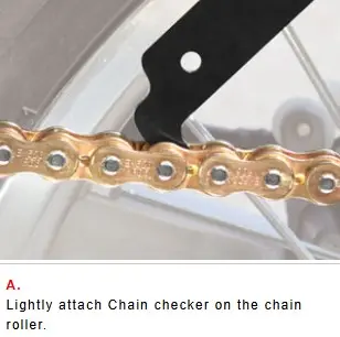 DRC Kjedetester 420-530 Sjekk kjede-strekk på en enkel måte 