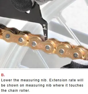 DRC Kjedetester 420-530 Sjekk kjede-strekk på en enkel måte 