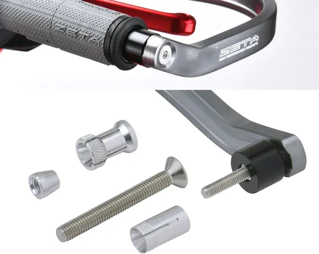 ZETA Armor Håndbeskyttere - CRF250/300 Sort, 2021-> 