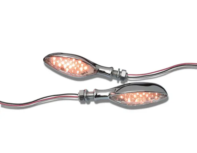 Small Eagle Eye LED MC Blinklys Amber LED 