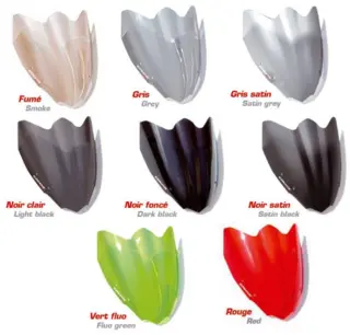 Ermax Sport Screen (35cm) MT-09 Tracer Grey, 2015-  Lett sotet.