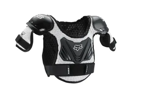 FOX PeeWee Beskyttelsesvest Barn Til barn - Sort/Hvit