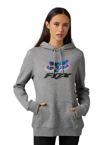 FOX Morphic Hettegenser Dame Gr&#229; med FOX-logo