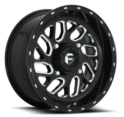 Fuel D581 16x7 - 4/156, +13 ATV/UTV Felg - Blank Sort/Maskinert