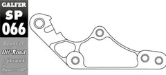 Galfer Brakett - GG/KTM/HQ SM &#248;320mm Adapter for Supermotard
