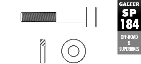 Galfer Brakett Adapter - Kawasaki ZX-R &#216;320mm