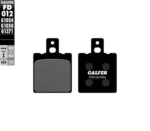 Galfer Bremseklosser, Semi-metall Anbefalt for urban/off-Road/Custom