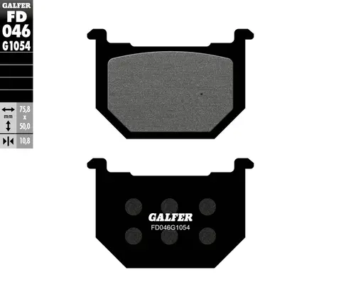 Galfer Bremseklosser, Semi-metall Anbefalt for urban/off-Road/Custom
