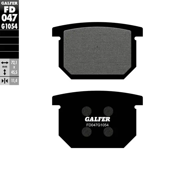 Galfer Bremseklosser, Semi-metall Anbefalt for urban/off-Road/Custom 