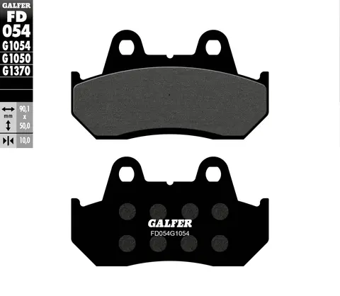 Galfer Bremseklosser, Semi-metall Anbefalt for urban/off-Road/Custom