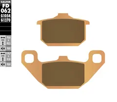 Galfer Bremseklosser, Sinter, Gate Kvalitet for gatesykler og custom