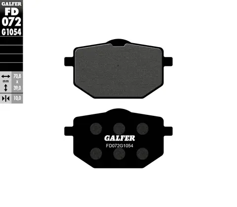 Galfer Bremseklosser, Semi-metall Anbefalt for urban/off-Road/Custom