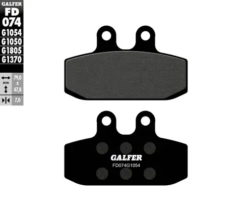Galfer Bremseklosser, Semi-metall Anbefalt for urban/off-Road/Custom