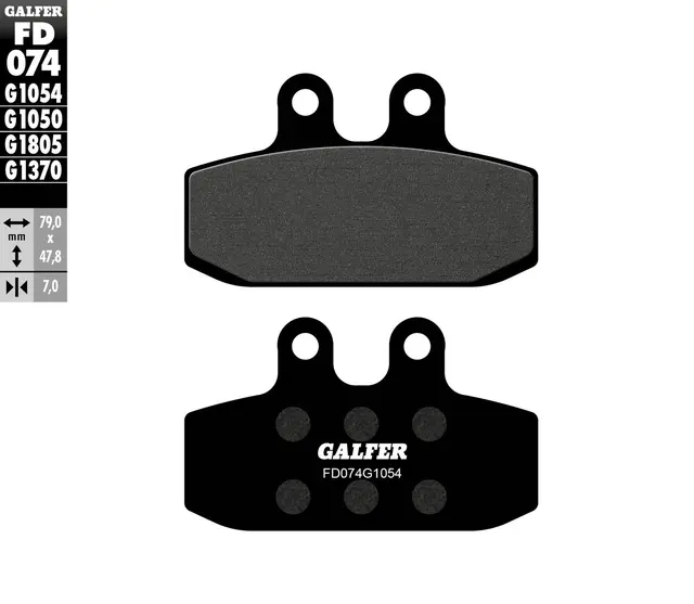 Galfer Bremseklosser, Semi-metall Anbefalt for urban/off-Road/Custom 