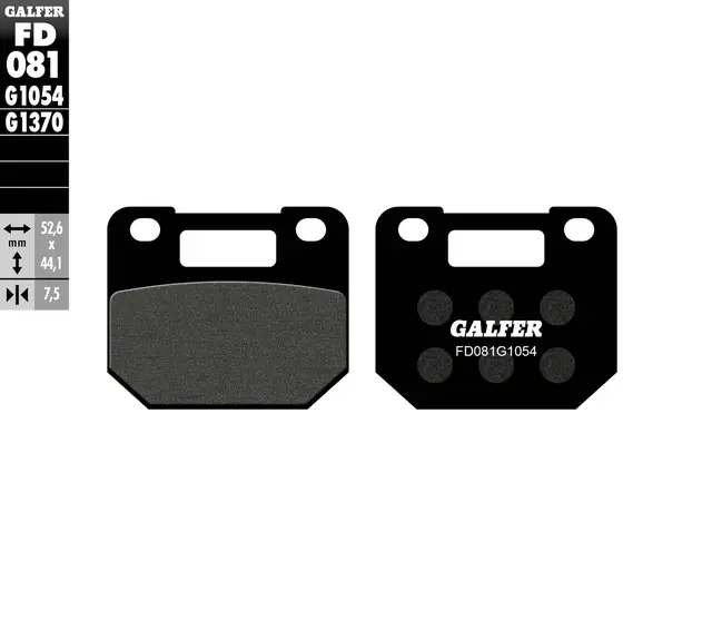 Galfer Bremseklosser, Semi-metall Anbefalt for urban/off-Road/Custom 