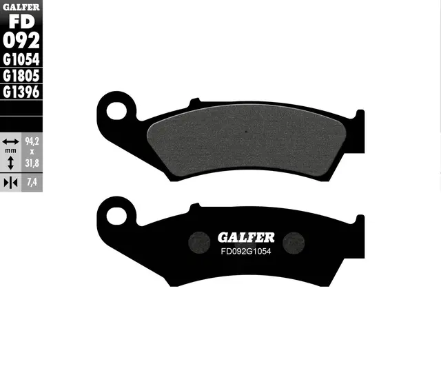 Galfer Bremseklosser, Semi-metall Anbefalt for urban/off-Road/Custom 