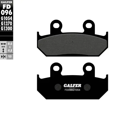 Galfer Bremseklosser, Semi-metall Anbefalt for urban/off-Road/Custom