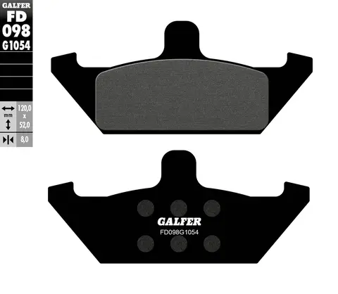 Galfer Bremseklosser, Semi-metall Anbefalt for urban/off-Road/Custom