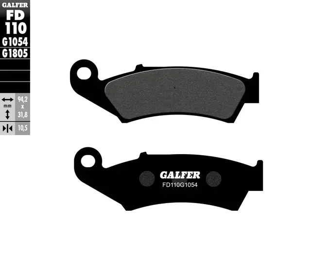 Galfer Bremseklosser, Semi-metall Anbefalt for urban/off-Road/Custom 