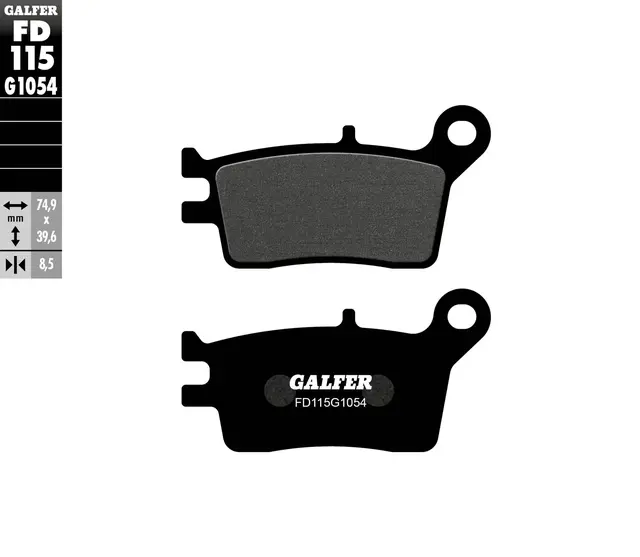 Galfer Bremseklosser, Semi-metall Anbefalt for urban/off-Road/Custom 