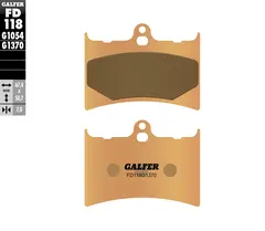 Galfer Bremseklosser, Sinter, Gate Kvalitet for gatesykler og custom