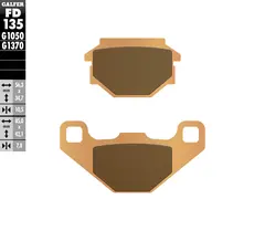 Galfer Bremseklosser, Sinter, Gate Kvalitet for gatesykler og custom