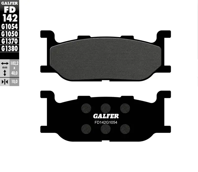 Galfer Bremseklosser, Semi-metall Anbefalt for urban/off-Road/Custom 