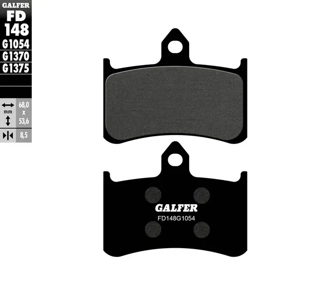 Galfer Bremseklosser, Semi-metall Anbefalt for urban/off-Road/Custom 