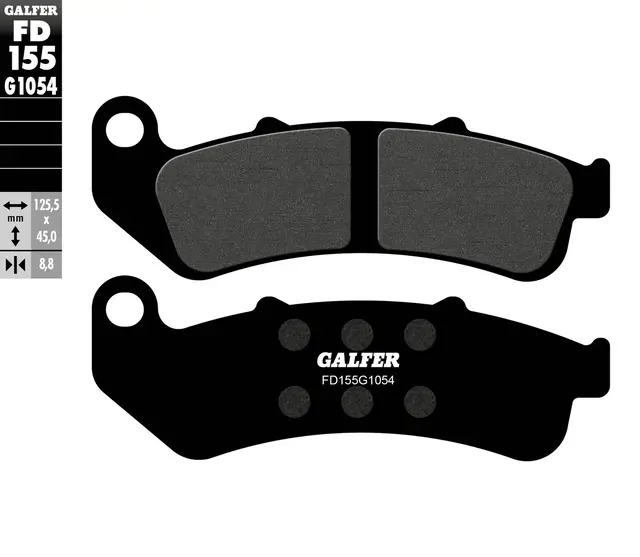 Galfer Bremseklosser, Semi-metall Anbefalt for urban/off-Road/Custom 