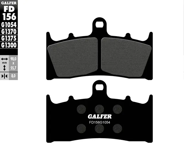 Galfer Bremseklosser, Semi-metall Anbefalt for urban/off-Road/Custom 