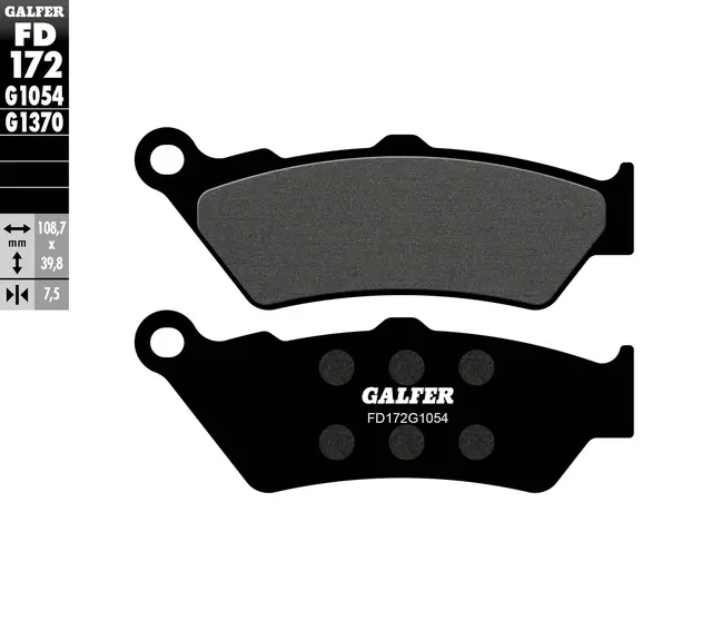Galfer Bremseklosser, Semi-metall Anbefalt for urban/off-Road/Custom 