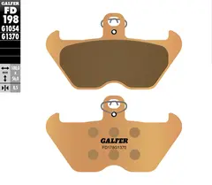 Galfer Bremseklosser, Sinter, Gate Kvalitet for gatesykler og custom