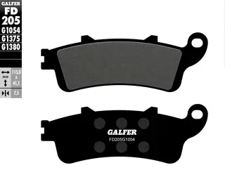 Galfer Bremseklosser, Semi-metall Anbefalt for urban/off-Road/Custom