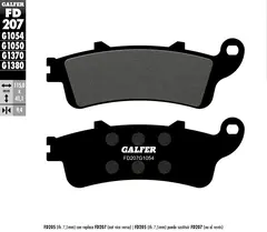 Galfer Bremseklosser, Semi-metall Anbefalt for urban/off-Road/Custom