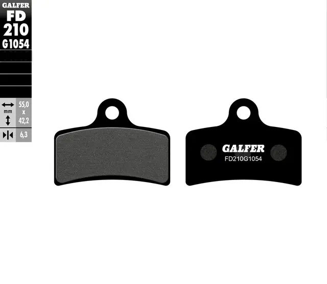 Galfer Bremseklosser, Semi-metall Anbefalt for urban/off-Road/Custom 