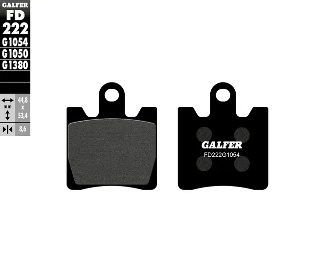 Galfer Bremseklosser, Semi-metall Anbefalt for urban/off-Road/Custom 