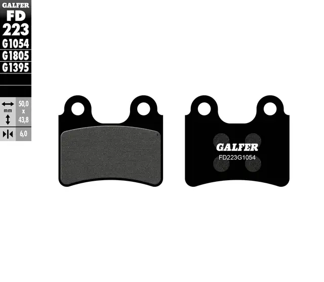 Galfer Bremseklosser, Semi-metall Anbefalt for urban/off-Road/Custom 